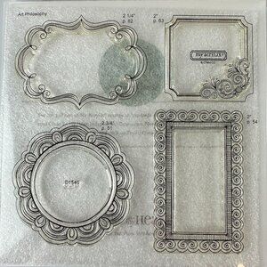 My Acrylix Stamps By Close To My Heart - Frame Flair dd1546